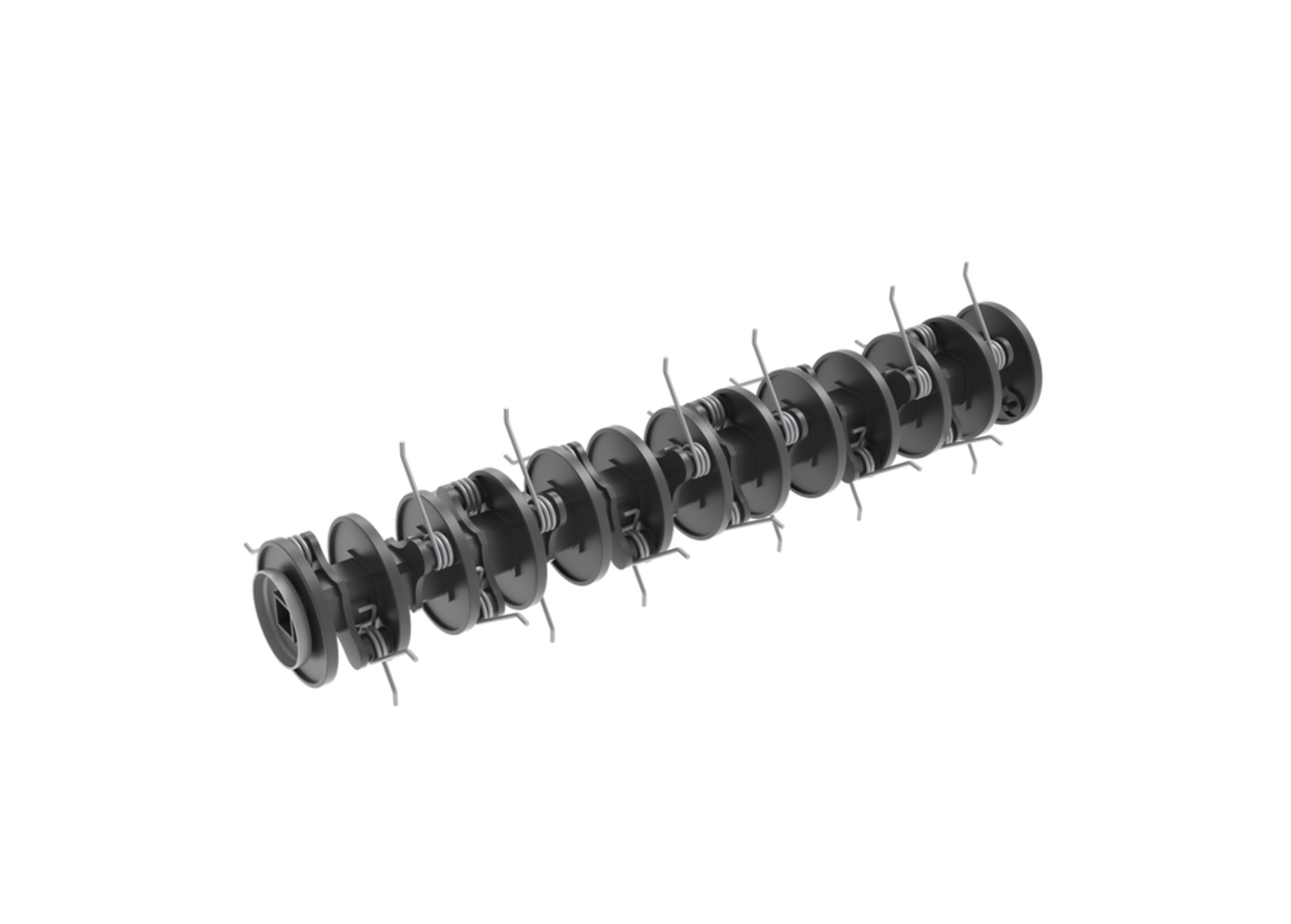 Yardworks 48V Steel Deth Replacement Tines Cylinder for Cordless