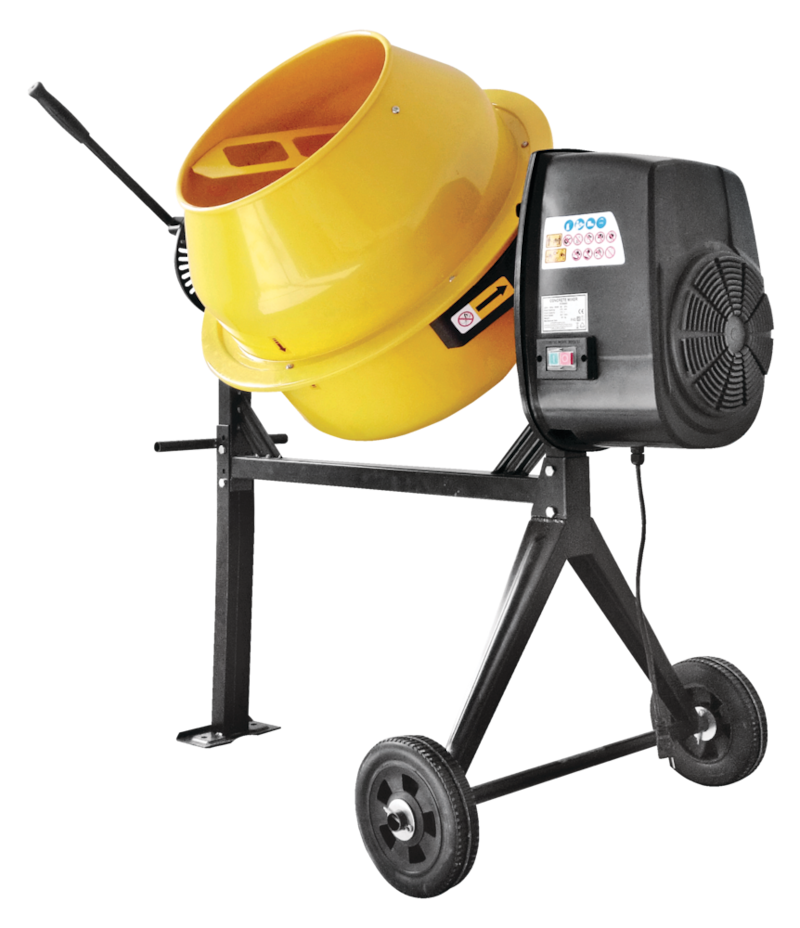 74013 5A Portable Electric Concrete Mixer, 115L/4cuft Canadian Tire