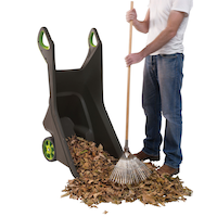 Keter RealBarrow Wheelbarrow Front_Angled_Right