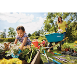 Yardworks Metal Kids' Long Handle Garden Tools, wooden shaft, Assorted Styles Composite_or_Mixed