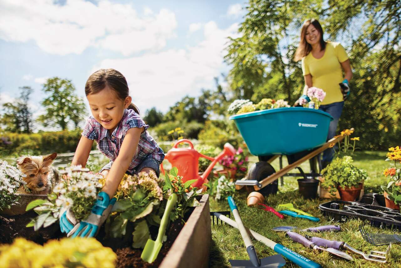 Gants de jardinage imperméables pour enfants, durables