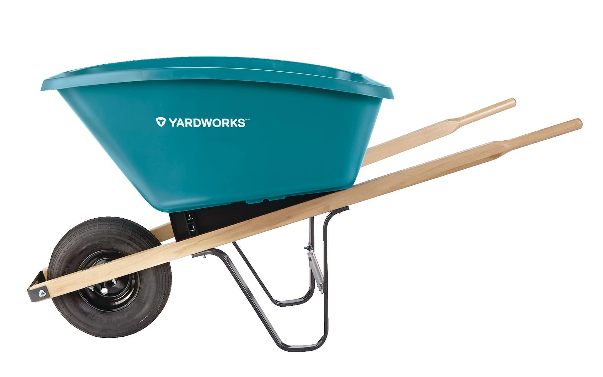 Yardworks 5 cu ft outlet wheelbarrow