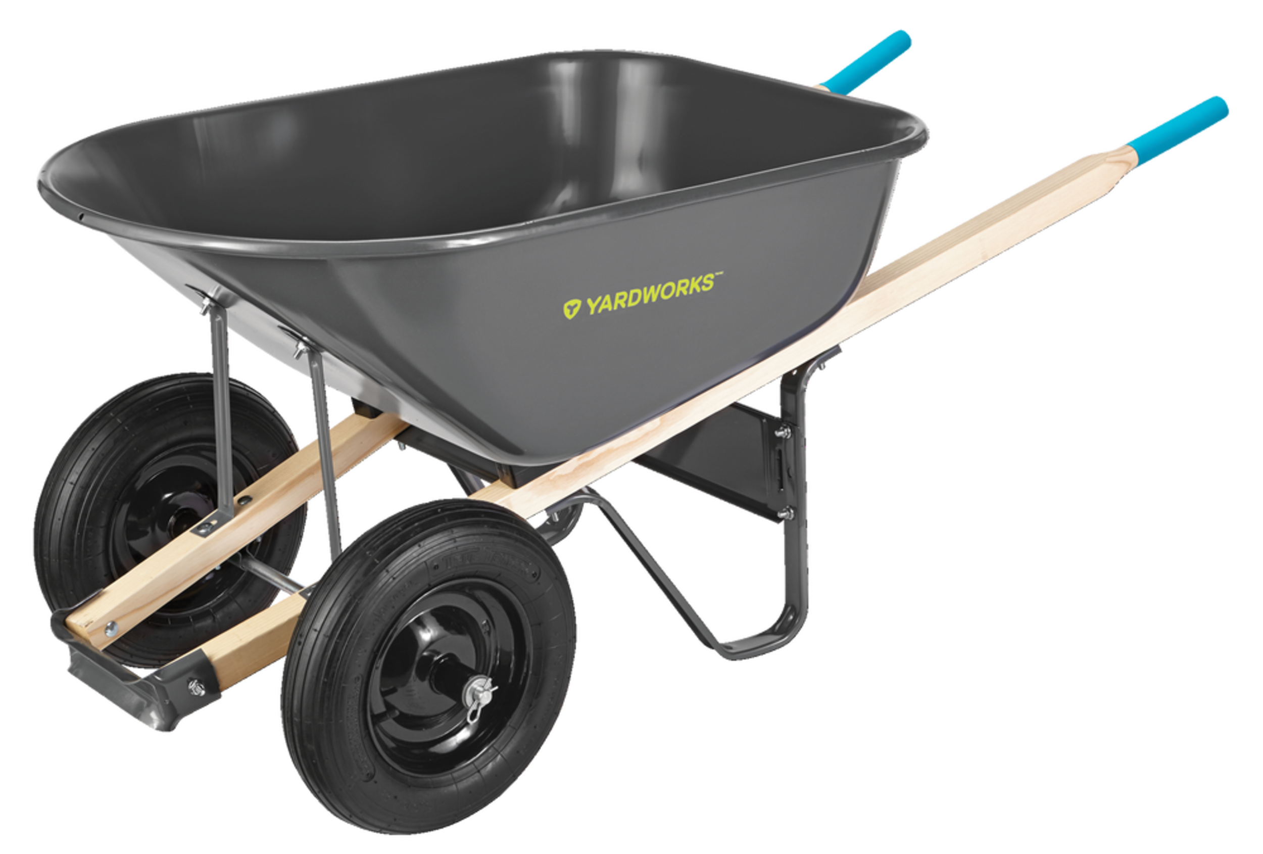 Yardworks Steel Tray 2Wheel Garden/Yard Wheelbarrow, 6cuft Canadian Tire