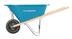 Yardworks Plastic Tray 1-Wheel Kids Wheelbarrow Side_Left