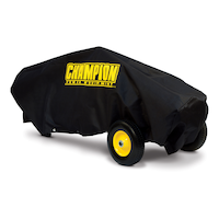 Champion UV-Protected Water-Resistant Polyester Log Splitter Cover for 7-Ton Models Front_Angled_Left