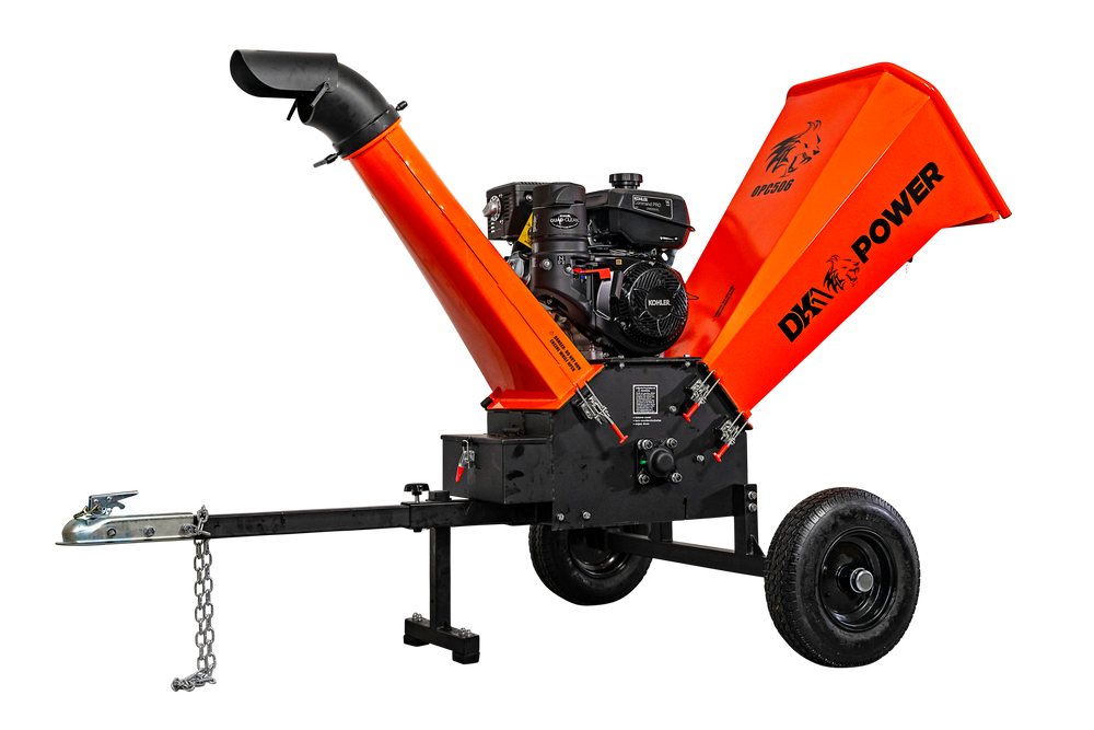 Detail K2 OPC506 6in 14 HP GasPowered Cordless Cyclonic Shredder