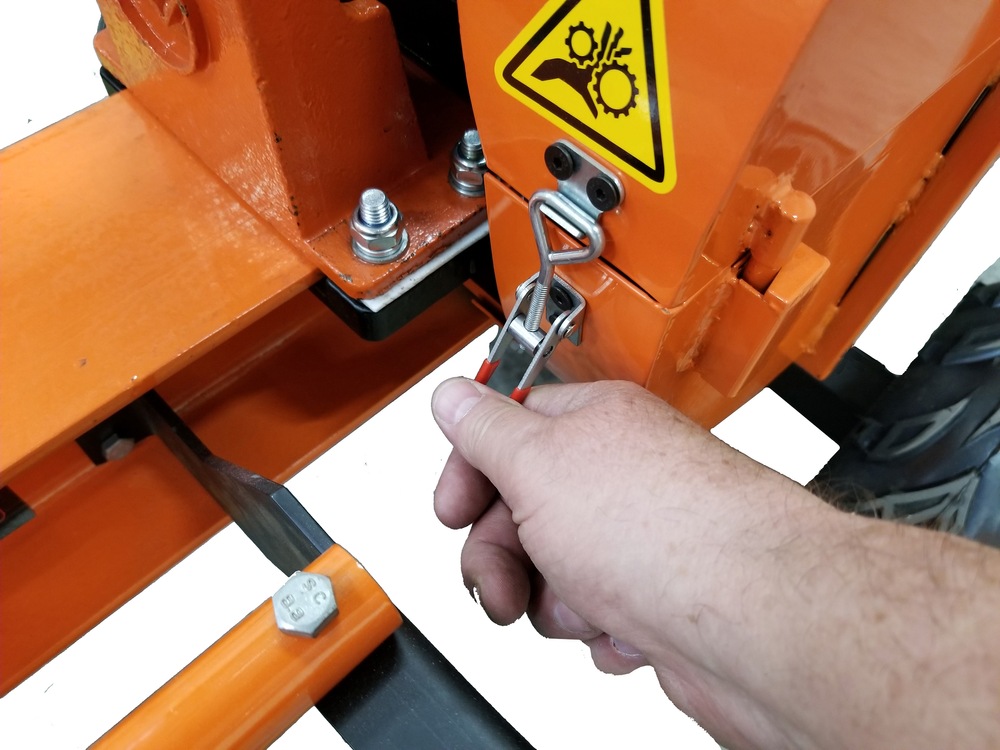 Detail K2 OPS240 40Ton 22in Log Length 7 HP 208cc GasPowered