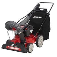 Troy-Bilt CSV060B 163cc Push Chipper Shredder Vacuum Front_Three_Fourths_Angled_Left