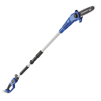 Mastercraft 20V Lithium-ion Cordless Pole Saw with 2.0Ah PWR POD Battery, 8-in Front_Three_Fourths_Angled_Left