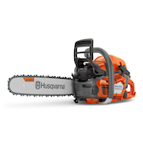 Scie à chaîne à essence Husqvarna 545 Mark II, moteur à 2 temps, orange, 20 po Front_Three_Fourths_Angled_Left