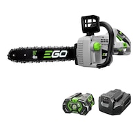 EGO POWER+ 56V Brushless Cordless 16-in Chain Saw with (1) 5.0Ah Battery and (1) 210W Standard Charger, CS1604 Composite_or_Mixed
