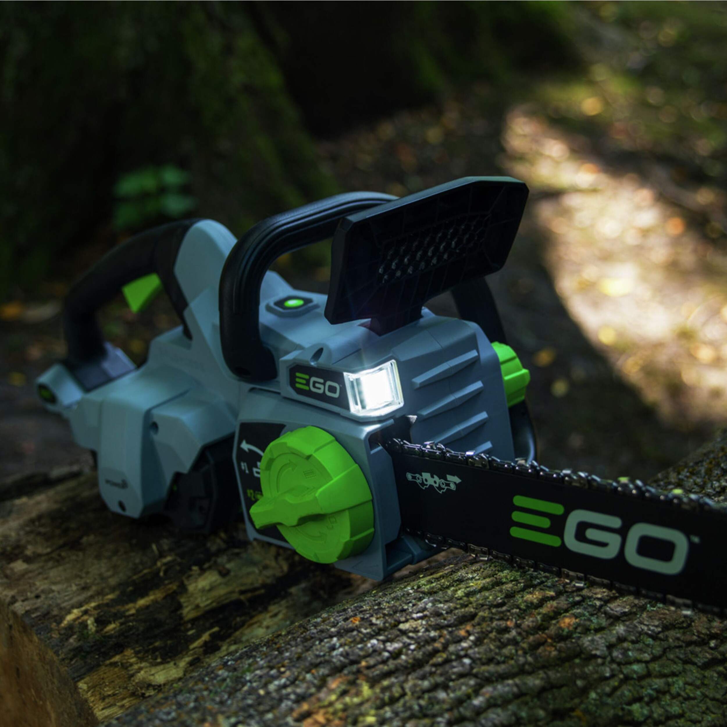 EGO POWER+ 56V 18in Brushless Cordless Chain Saw with (1) 5.0Ah
