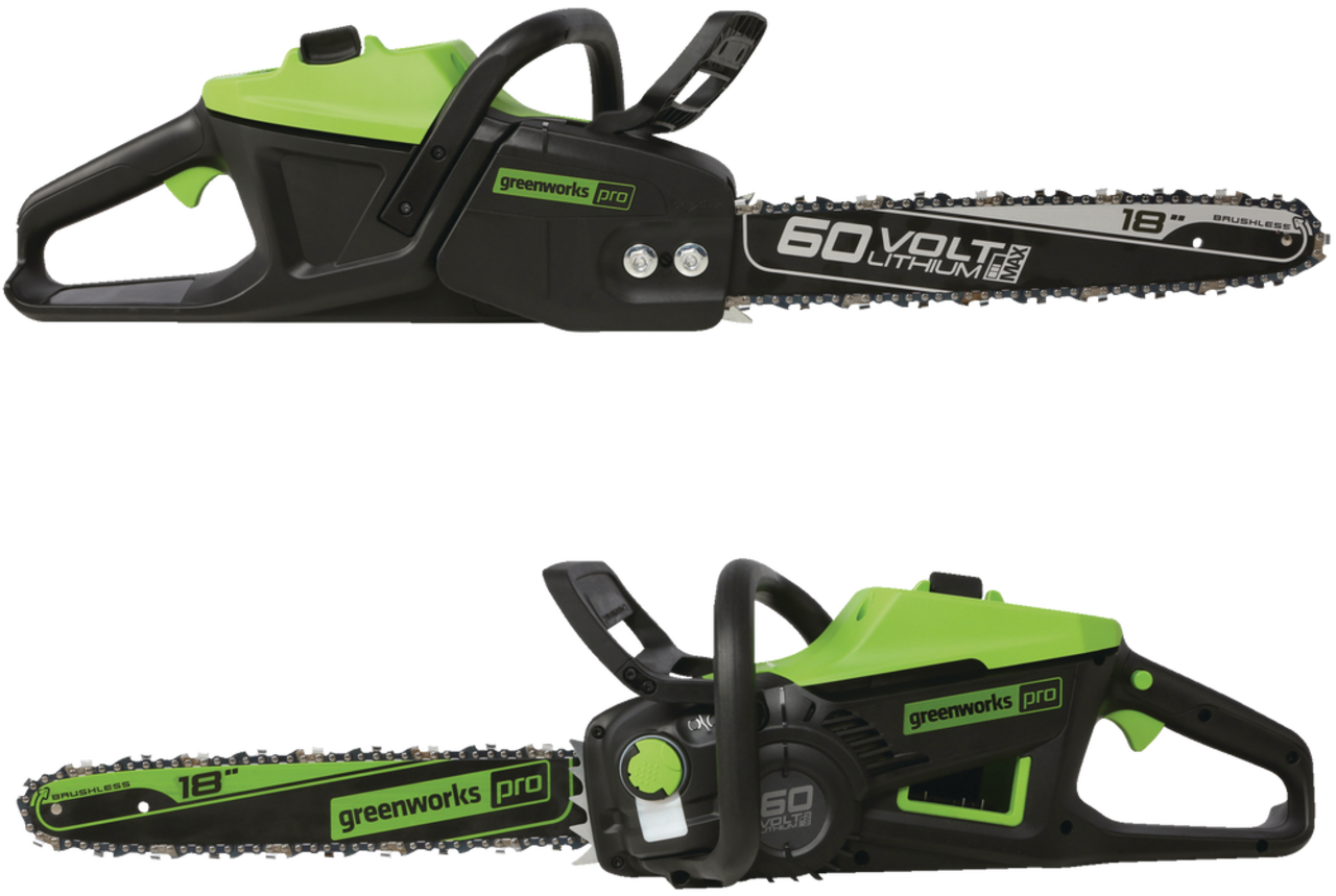Greenworks chainsaw electric shop