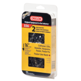 Oregon S56 AdvanceCut™ Replacement Chainsaw Chain, Fits Various Brands and Models, 16-in, 2-pk Front_Angled_Left
