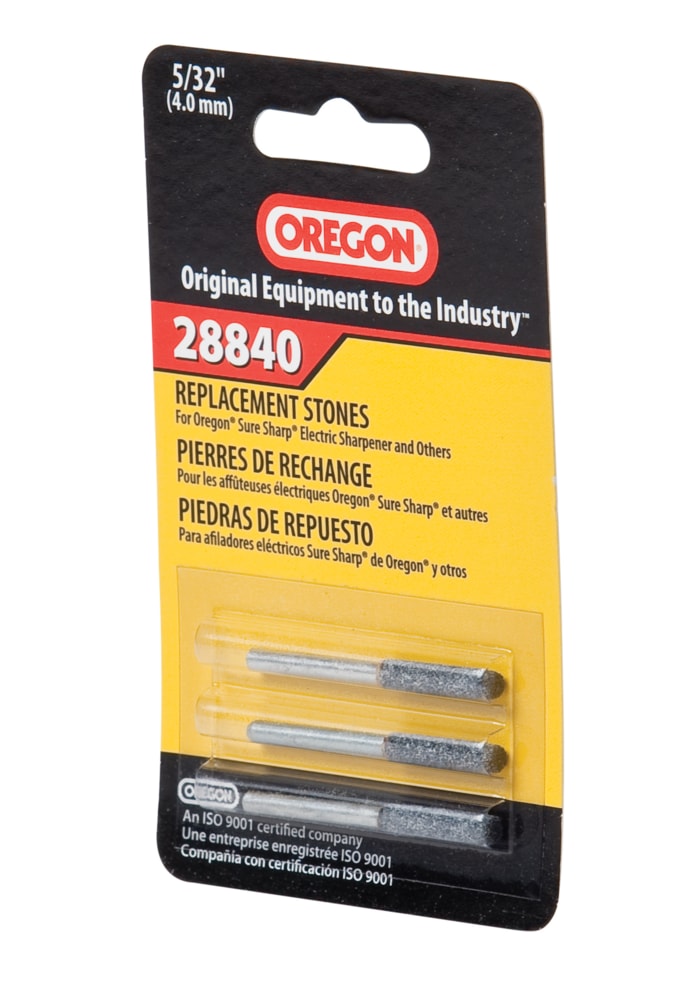 Oregon 28840 Replacement Chainsaw Sharpener Stone, 3pk, 5/32in
