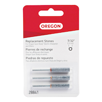 Oregon 28841 Replacement Chainsaw Sharpener Stone, 3-pk, 7/32-in Front_Flat