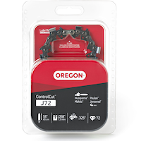 Oregon J72 ControlCut™ Replacement Chainsaw Chain, Fits Various Brands and Models, 18-in Front_Flat