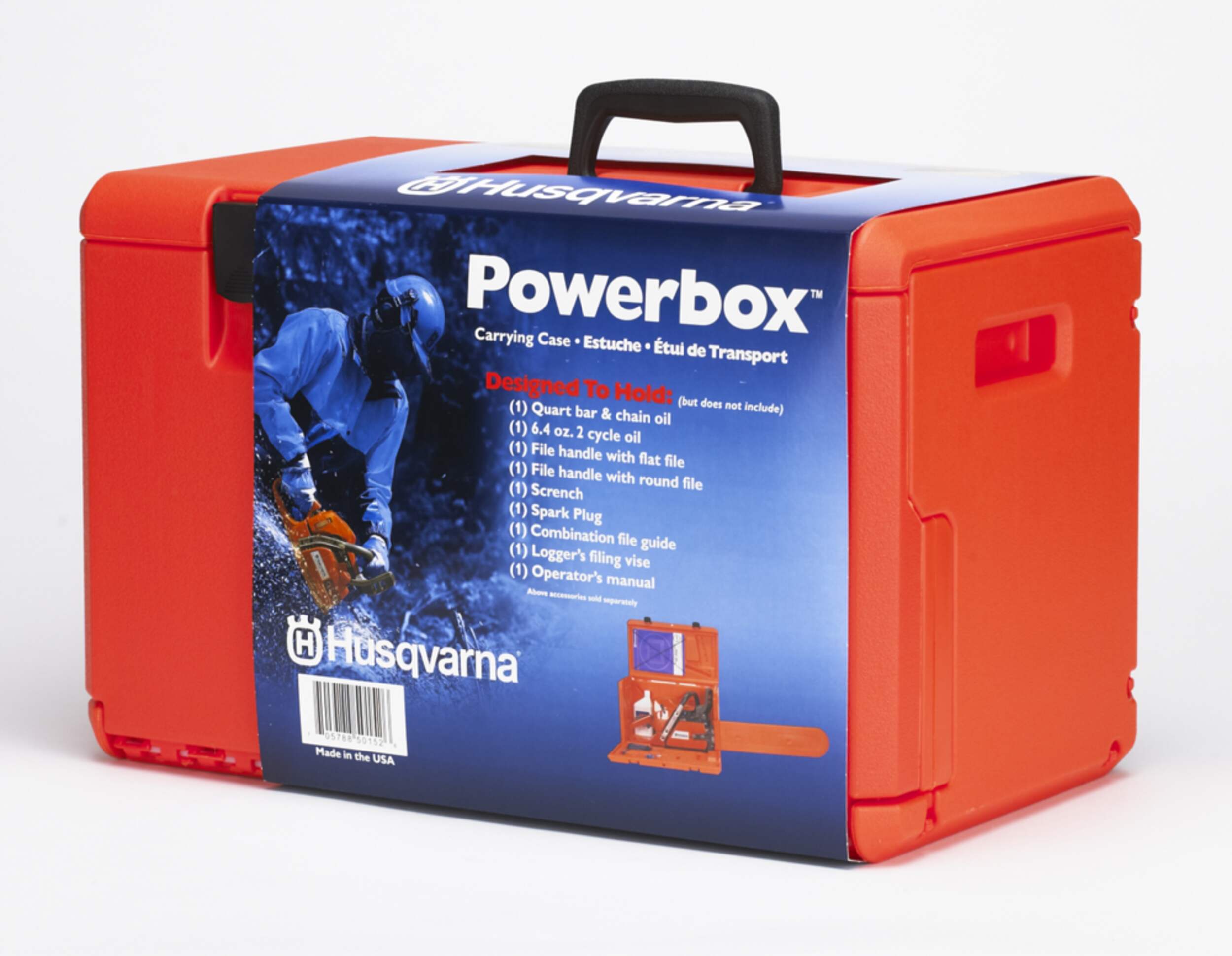 Husqvarna Powerbox Chainsaw Carrying Case, Fits most gas chainsaws with