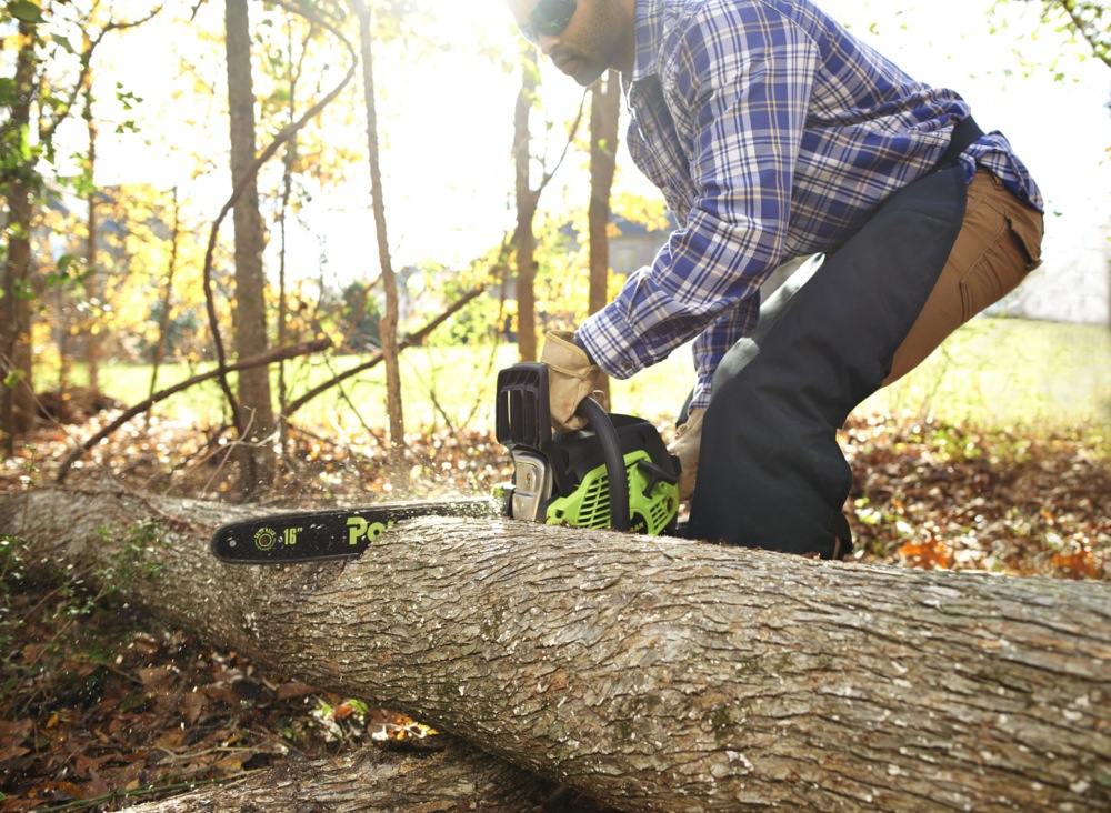 Scie à chaîne à essence Poulan PL3816 de 38 cm3, 16 po Canadian Tire