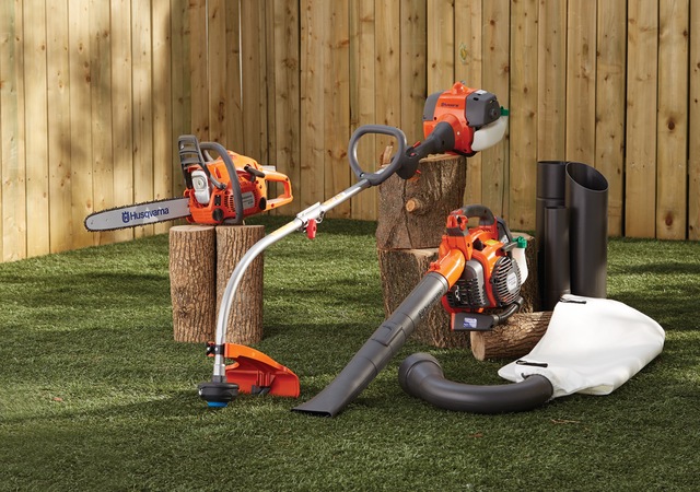 Husqvarna 125BVX 28cc 2-Cycle Gas Leaf Blower/Vacuum with Smart Start ...