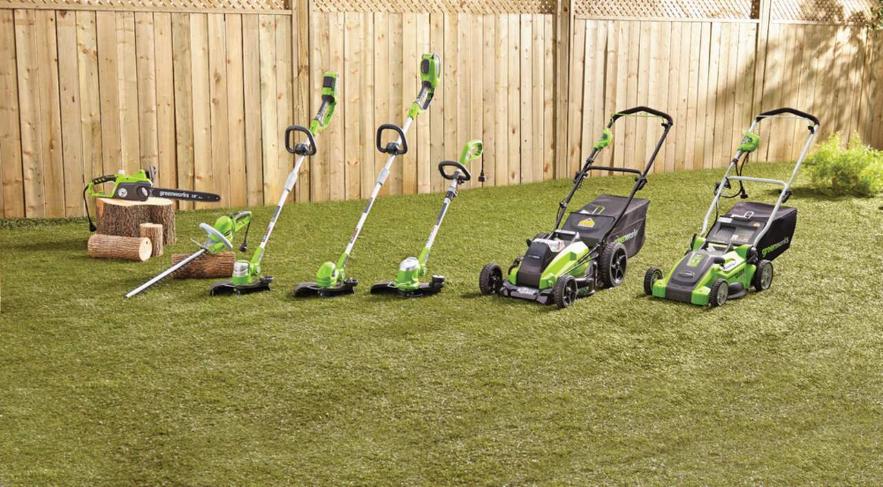 Greenworks 5.5 a clearance electric grass trimmer