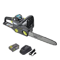 Yardworks 40V Cordless Chainsaw, 14-in