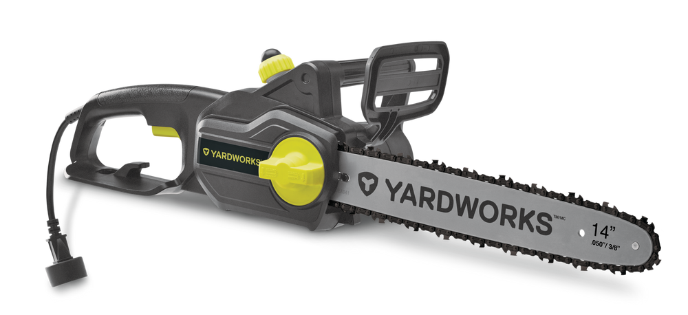 Yardworks Amp Electric Corded Chainsaw, 14-in Canadian Tire