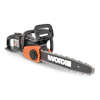 WORX 40 V Cordless Chainsaw with Auto Tension, 14-in Front_Three_Fourths_Angled_Right