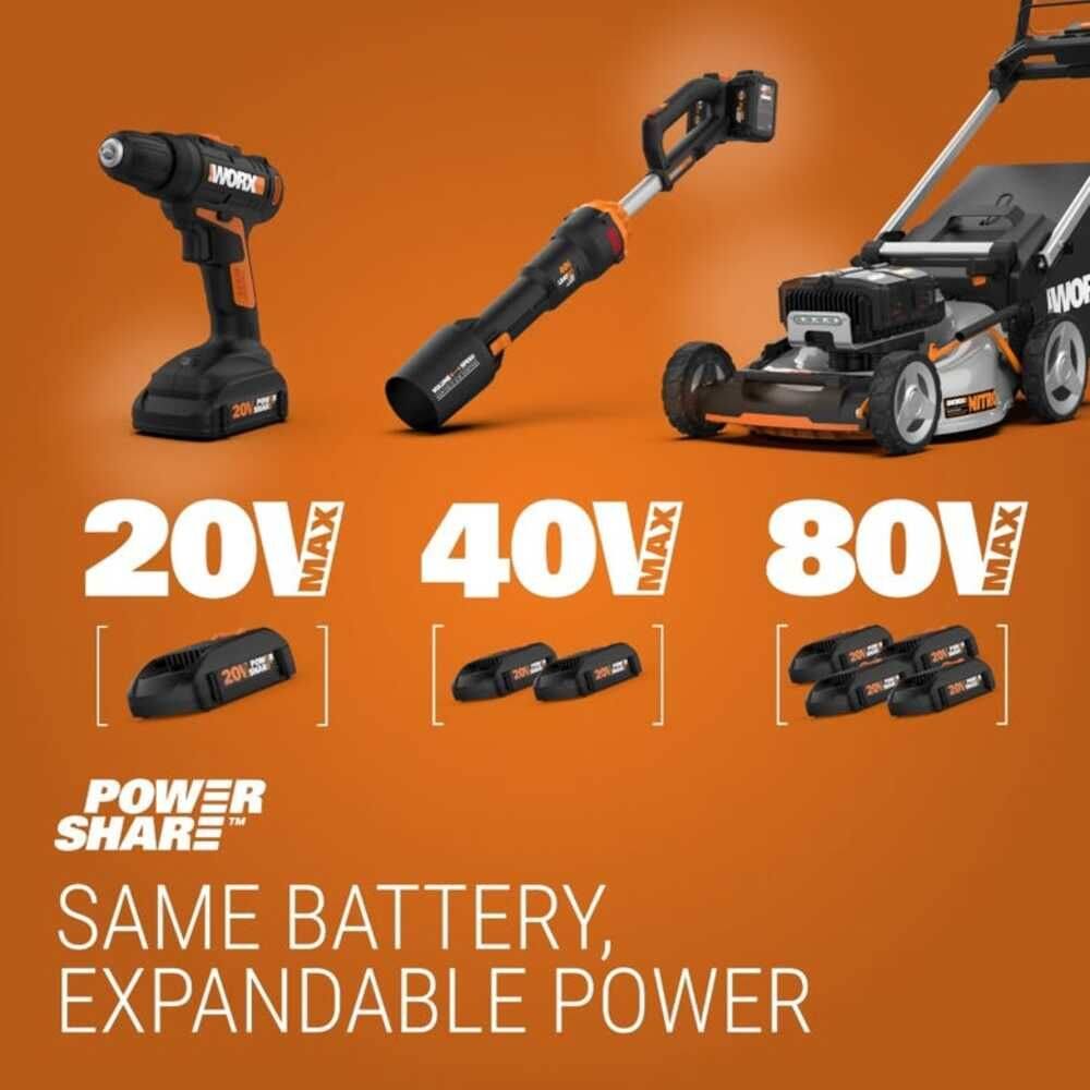 Worx battery 2024 pole saw