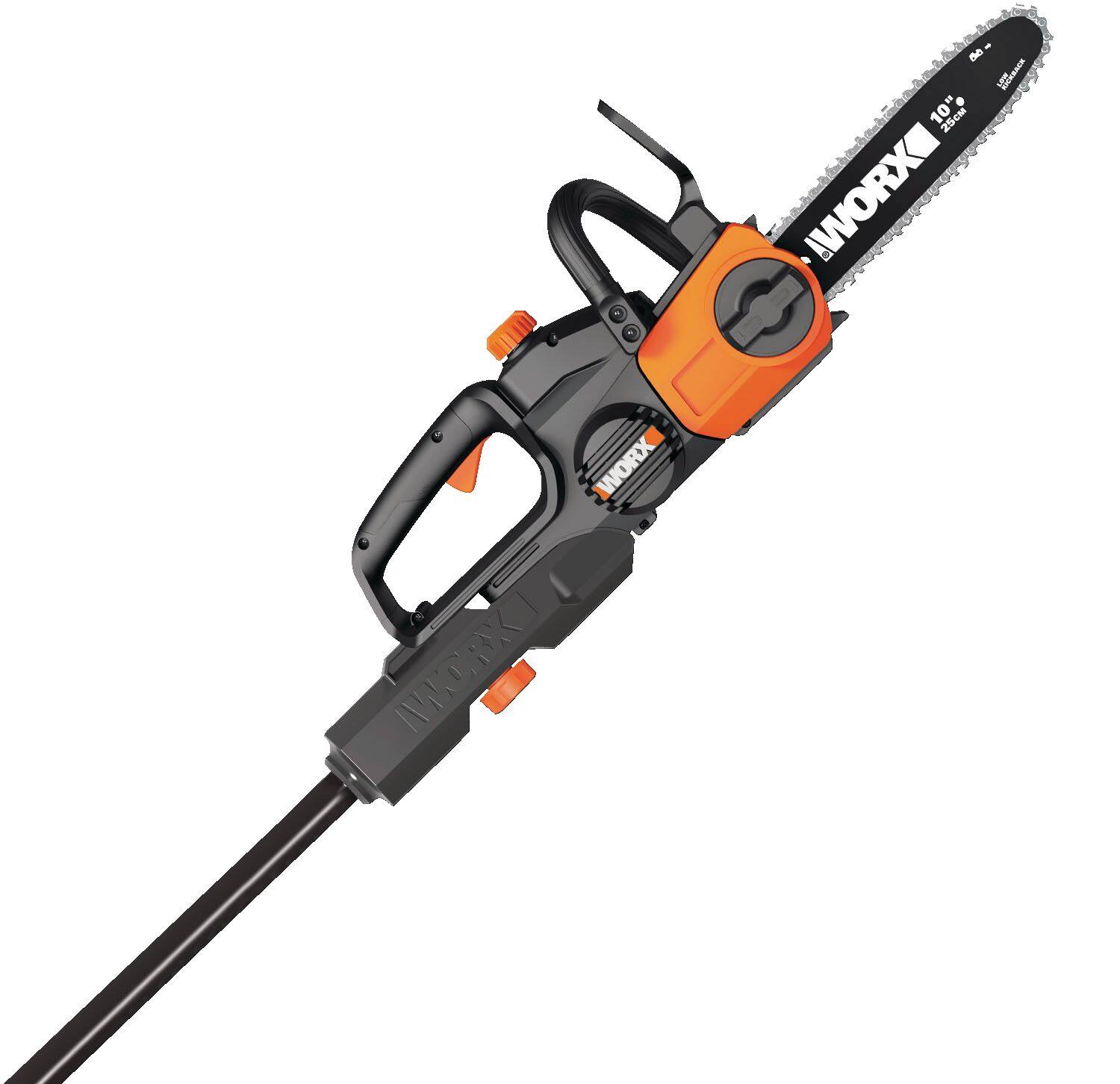 WORX WG323.1 20V Power Share 2 in 1 Cordless Polesaw with Auto Tension 10 in Canadian Tire