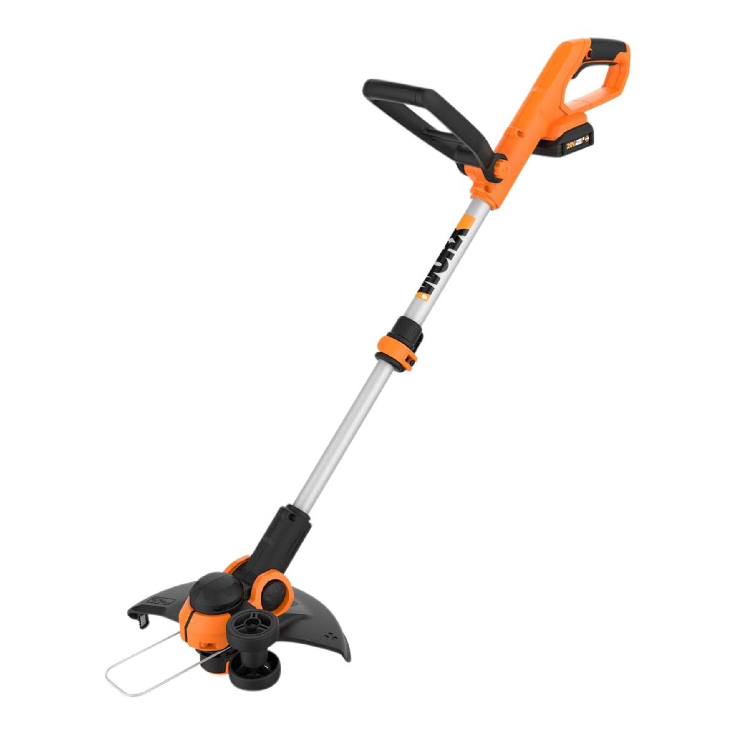 WORX WG162 20V Power Share™ Cordless String Grass Trimmer & Edger, Battery & Charger Included, 12-in Front_Three_Fourths_Angled_Left
