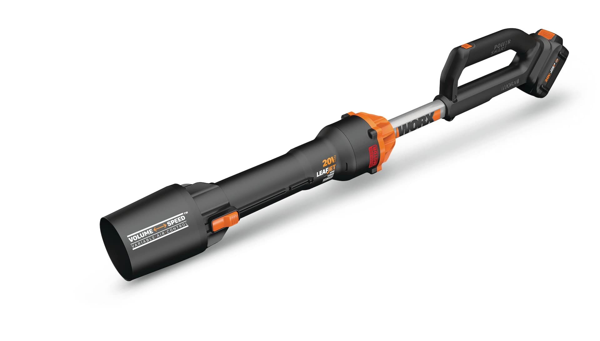 WORX WG543 20V Power Share Cordless Leafjet Blower Sweeper 4Ah