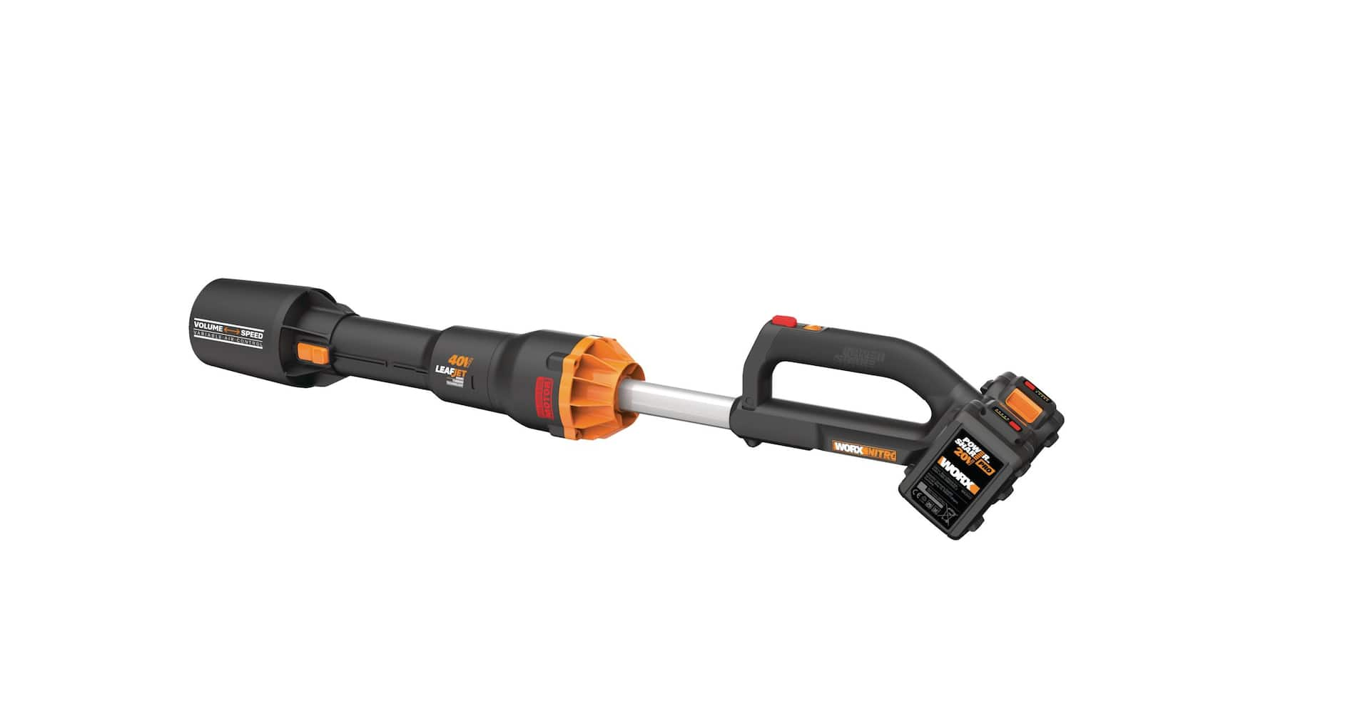 WORX WG585 Nitro 40V Power Share Cordless Leaf Blower Sweeper