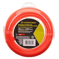 Fil universel de coupe-herbe Yardworks en vrac, 100 pi x 0,095 po Front_Flat