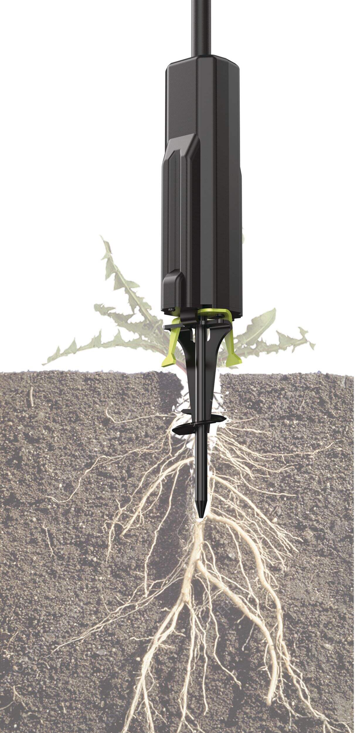 Yardworks 20V Cordless BatteryPowered Weeder, with PWR POD 2.0Ah