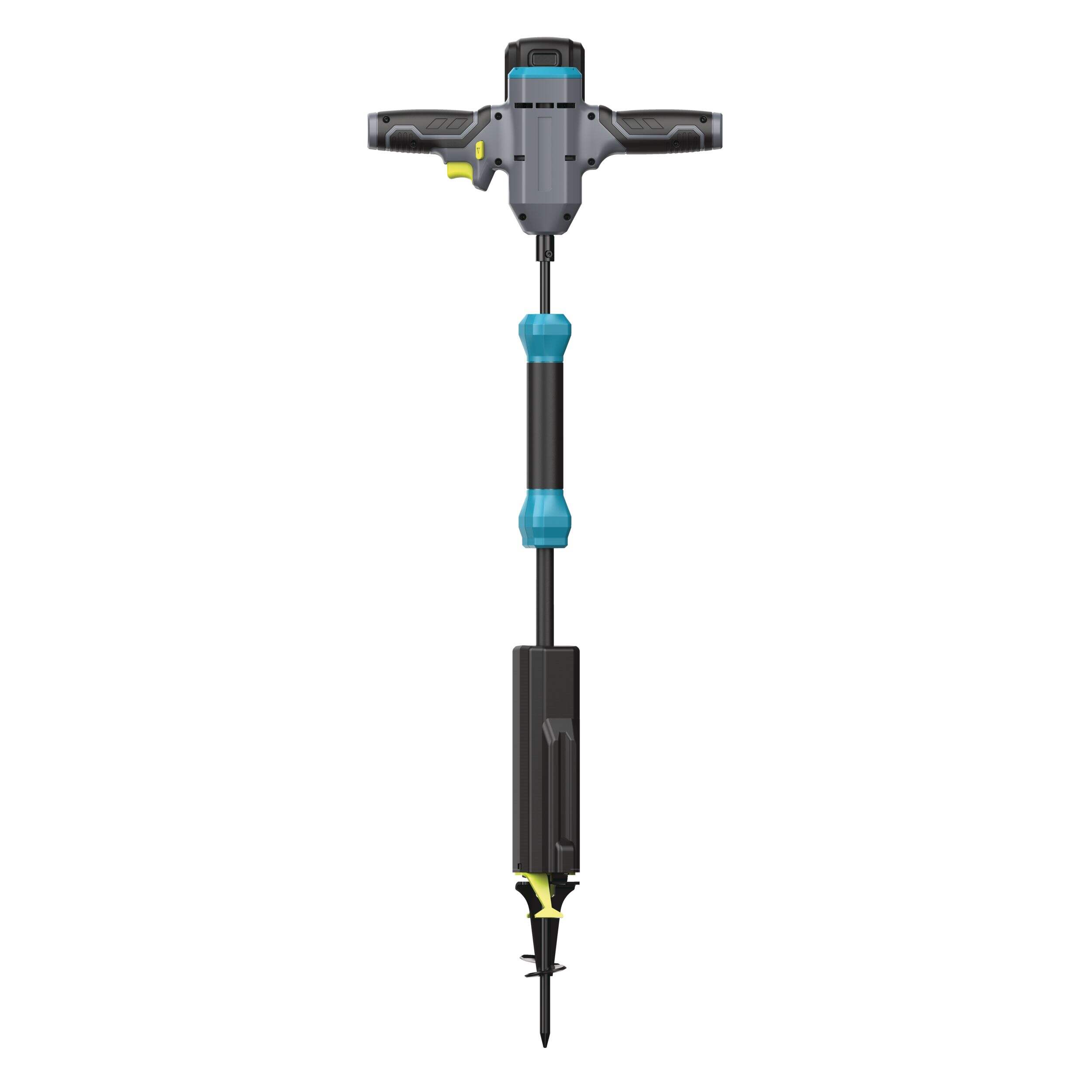 Yardworks 20V Cordless Battery-Powered Weeder, with PWR POD 2.0Ah Battery Front_Flat