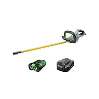 Taille-haie sans fil sans balai EGO POWER+ HT2411, 24 po avec (1) batterie 2,5 Ah et (1) chargeur 210 W Front_Three_Fourths_Angled_Left