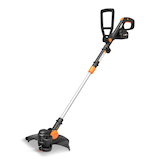 WORX WG170.3 20V Power Share™ Cordless String Trimmer 12-in, 4.0Ah Battery Included Front_Three_Fourths_Angled_Left