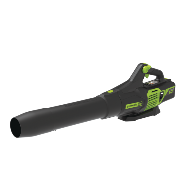 Greenworks PRO 60V / 610CFM Gen II Axial Electric Leaf Blower, 4Ah