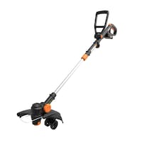 Worx WG170.2 20V Grass Trimmer/Edger/Mini-Mower, 12-in Front_Three_Fourths_Angled_Left