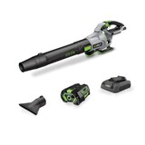 EGO POWER+ 56V Brushless Cordless 670 CFM Leaf Blower, Includes (1) 4.0Ah Battery and (1) 320W Charger, LB6703 Front_Three_Fourths_Angled_Left