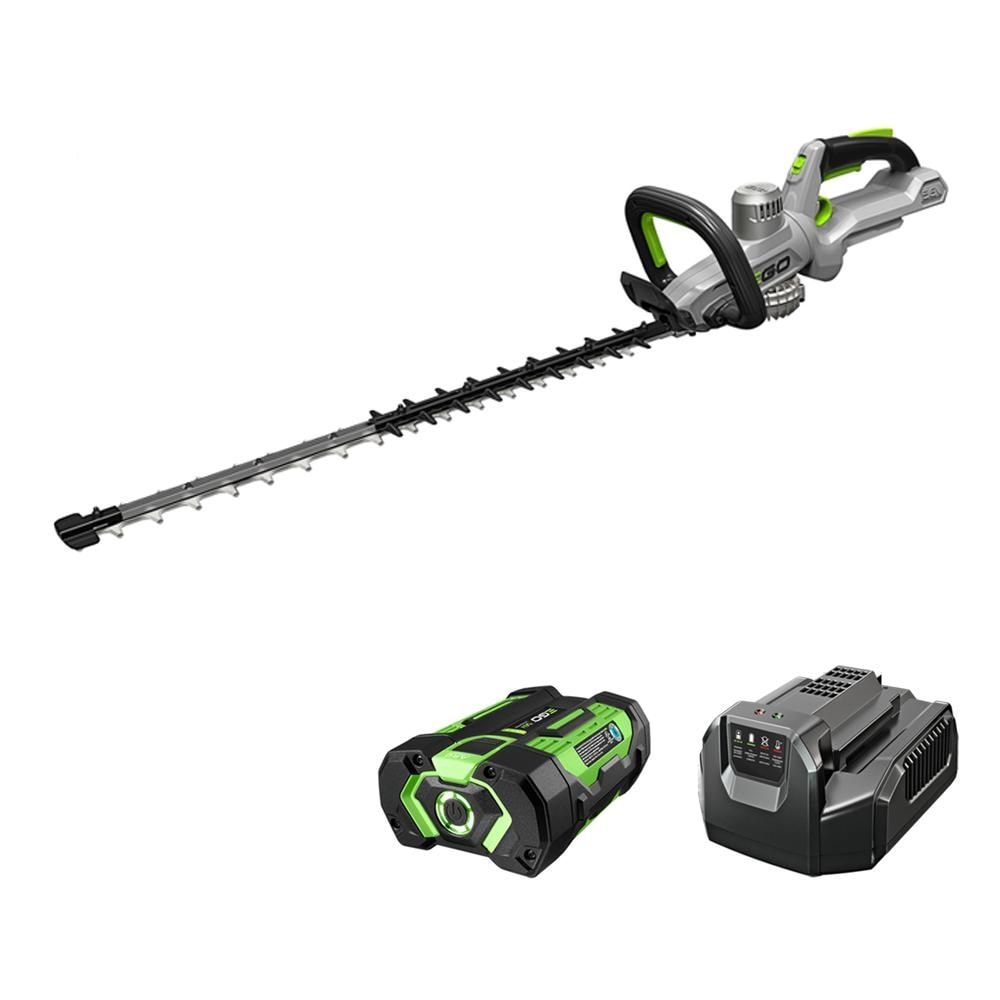 EGO POWER+ 56V 25in Brushless Cordless Hedge Trimmer with (1) 2.5Ah