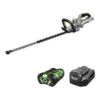 EGO POWER+ 56V Brushless Cordless 25-in Hedge Trimmer, Includes (1) 2.5Ah Battery and (1) 210W Standard Charger, HT2501 Front_Three_Fourths_Angled_Left