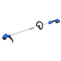 Mastercraft 20V Brushless Cordless Grass String Trimmer Kit, 12-in with 4.0Ah Battery & 45W Charger