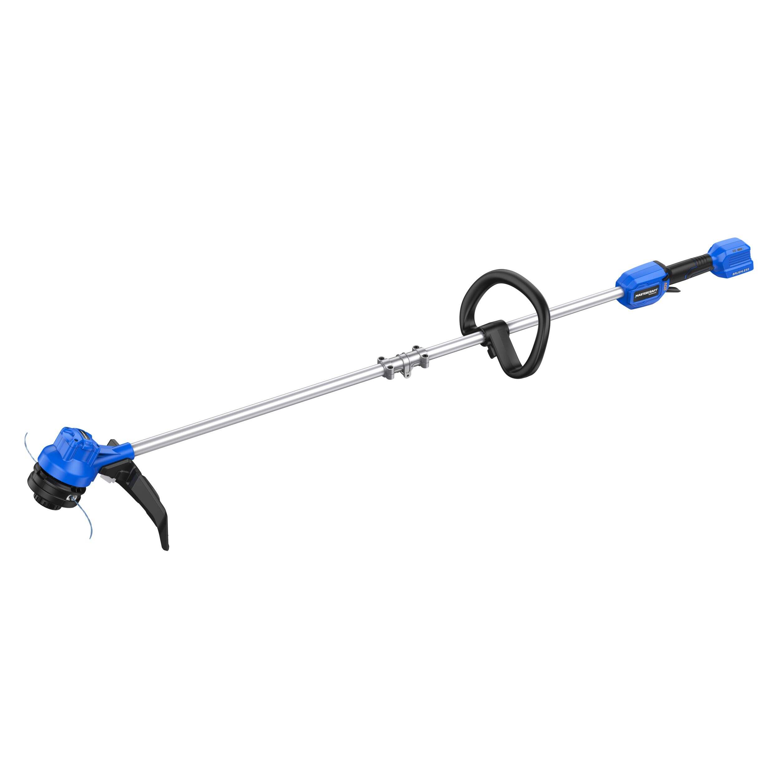 Mastercraft 20V Brushless Cordless Grass String Trimmer, 12-in,  (Tool Only) PWR POD Compatible Front_Angled_Left