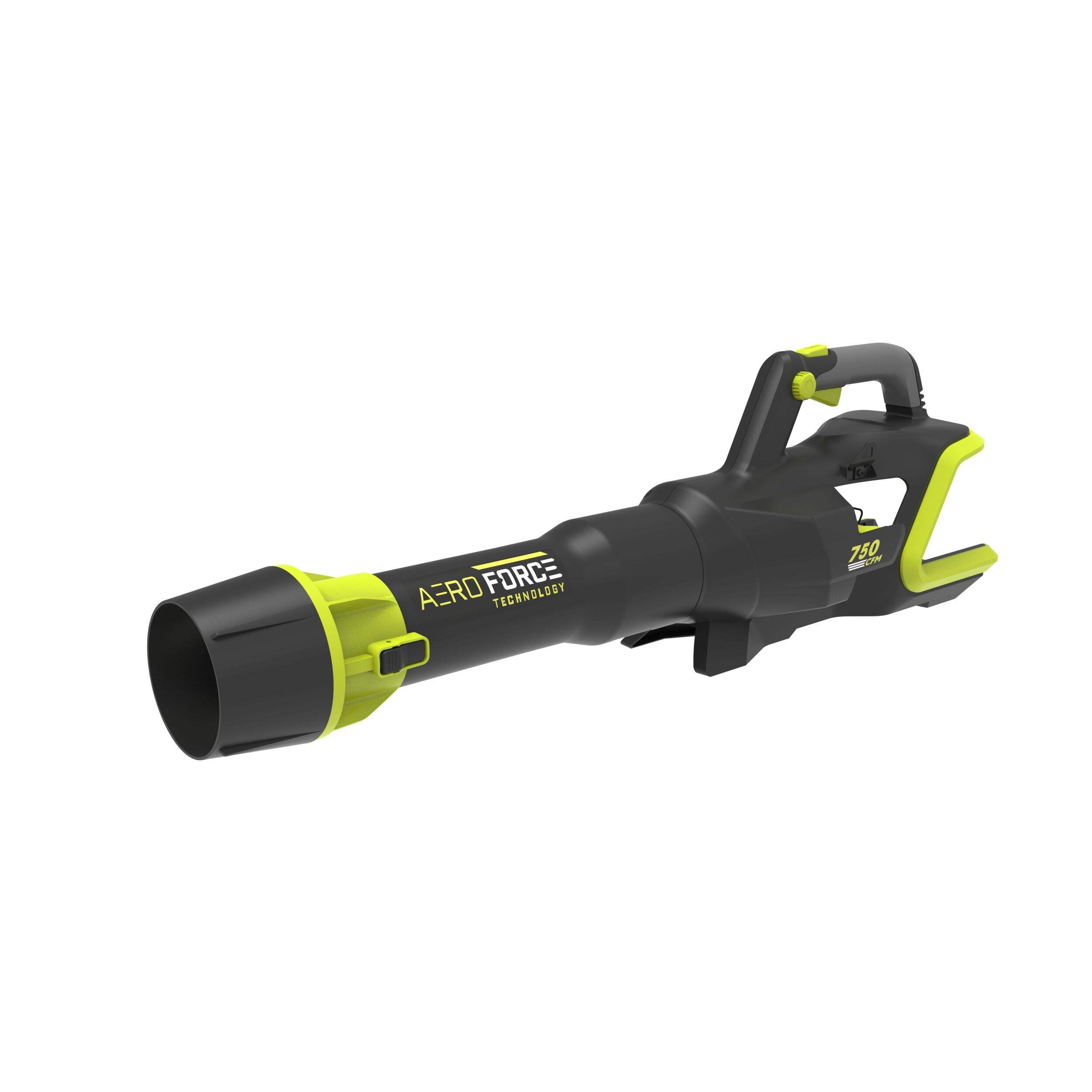Yardworks 48V Lithium Ion Max 4Ah Brushless AeroForce 2.0 Leaf Blower Front_Three_Fourths_Angled_Left