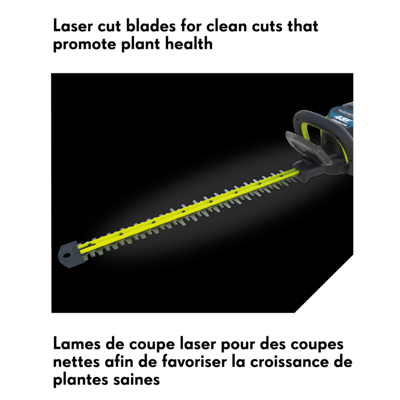 Yardworks cordless hedge trimmer cheap
