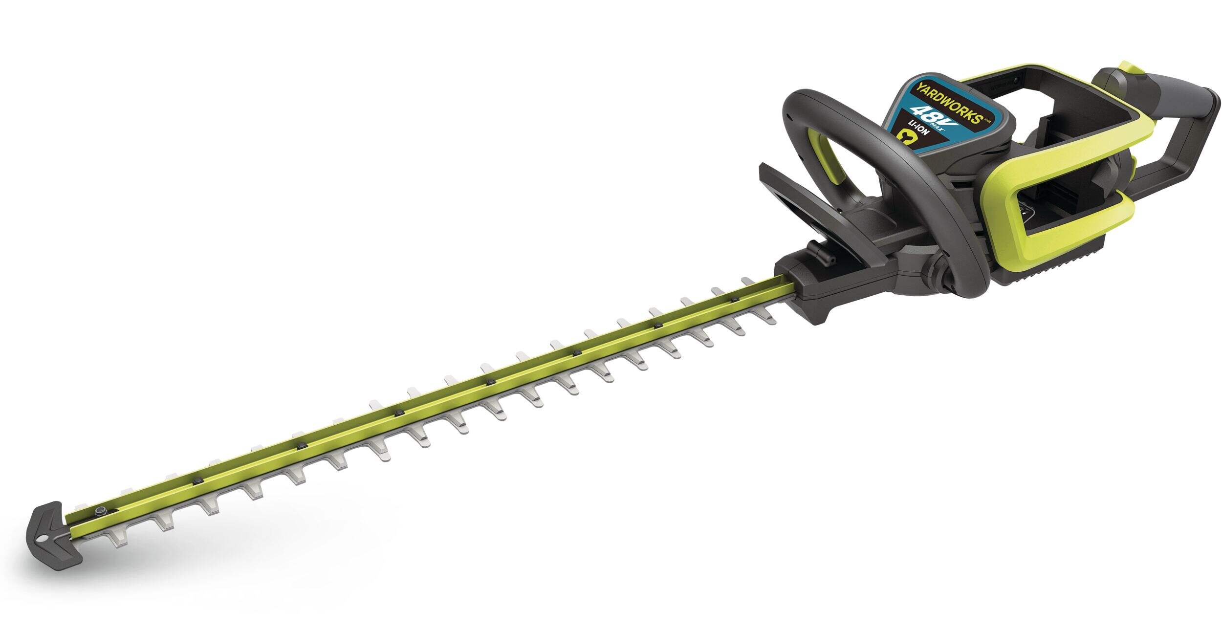 Yardworks 48 V Lithium-ion Cordless Hedge Trimmer, Tool only, 24-in Front_Three_Fourths_Angled_Left