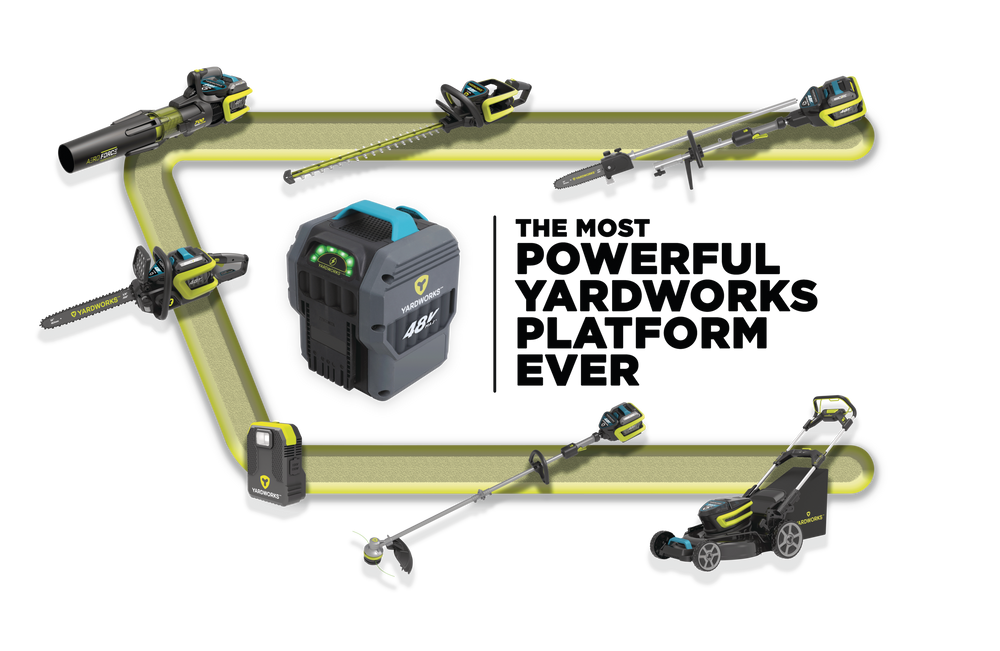 Yardworks 48V 150W Inverter, USBA, USBC (Tool Only) Canadian Tire