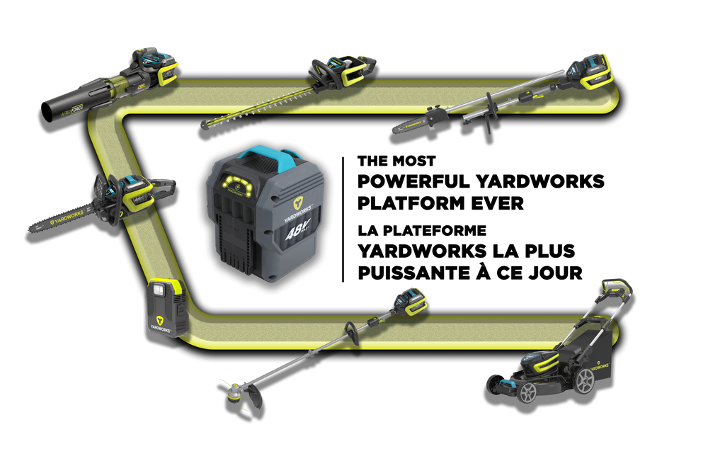 Yardworks 48V 150W Inverter, USBA, USBC (Tool Only) Canadian Tire